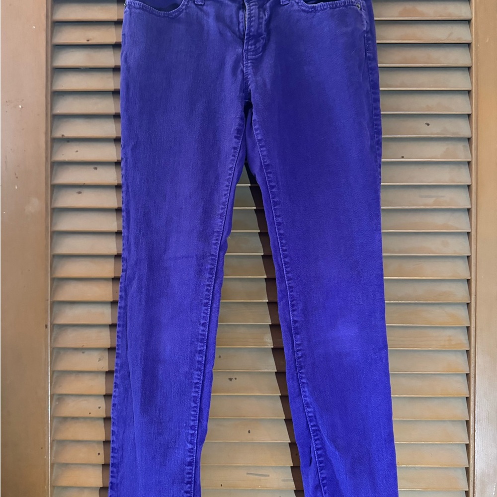 Banana Republic Women's Vibrant Blue Skinny Jeans